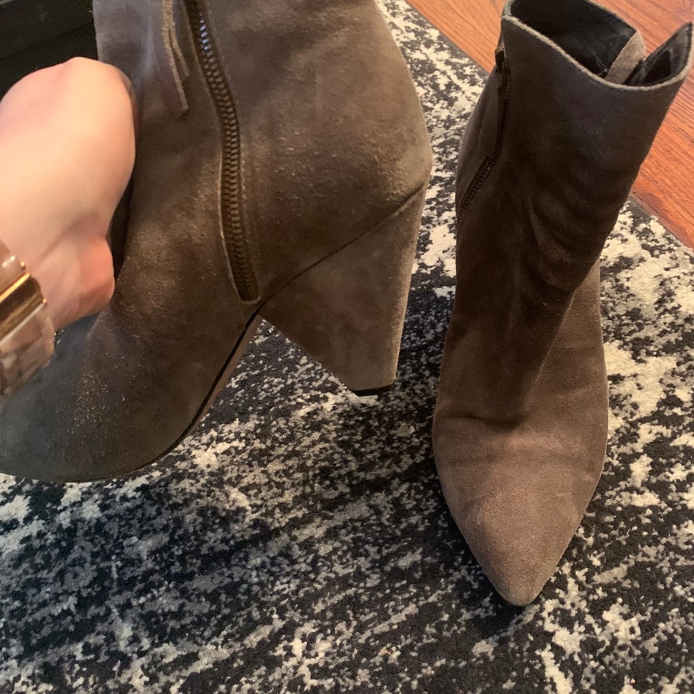 Kenneth Cole Tan Suede Bootie
